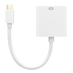 "High-Quality ProXtend USB-C to VGA Adapter 20cm - Reliable Connectivity | Model: USBC-VGA-0002WT"
